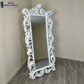 Gabrielle Mirror White 90×190 cm | Luxury Full-Length Mirror